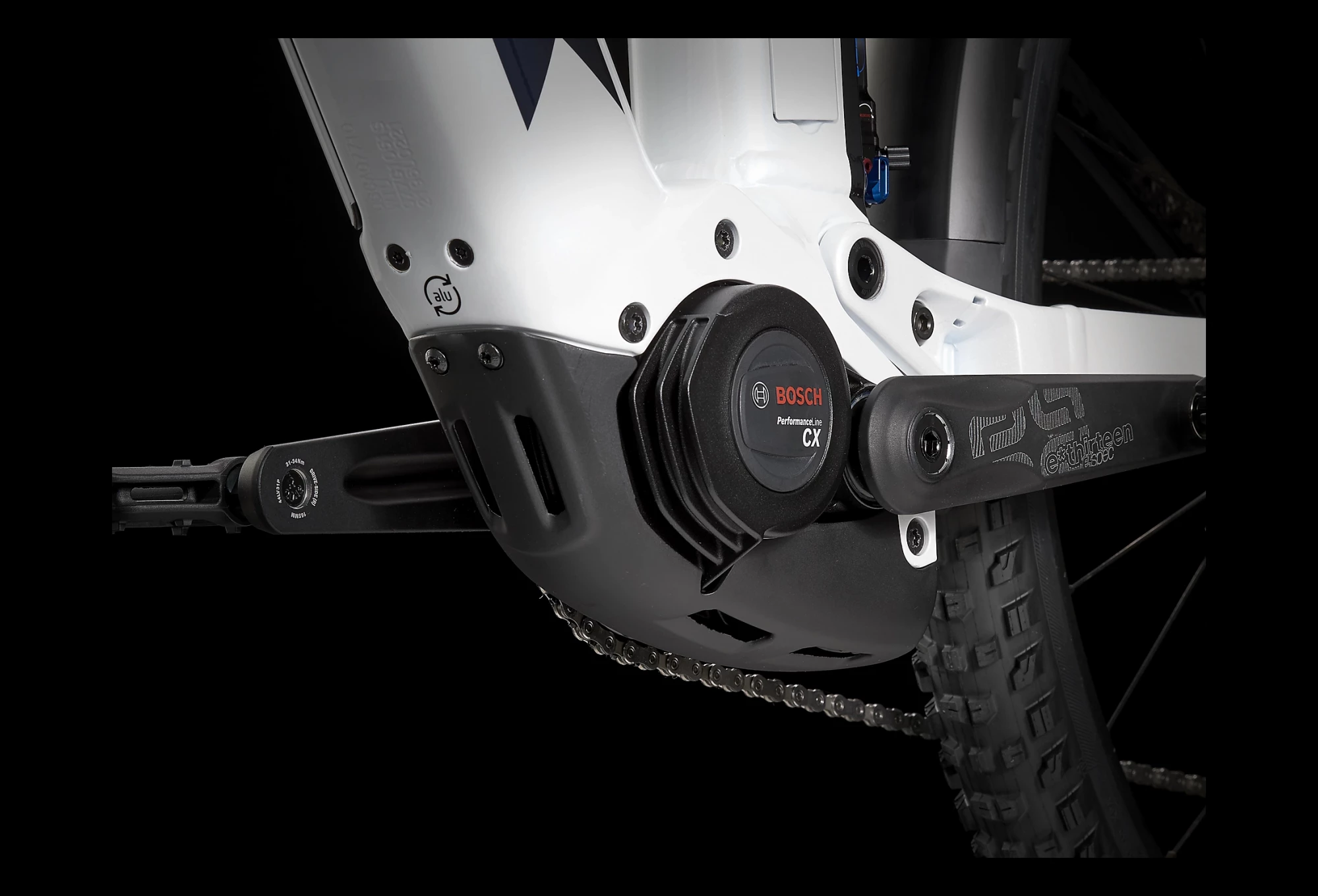 VTT Électrique Tout-Suspendu Trek Powerfly FS 7 Shimano SLX XT 12V 625 Wh 29 » Blanc / Bleu Alpine 2022 2 VTT Électrique Tout-Suspendu Trek Powerfly FS 7 Shimano SLX XT 12V 625 Wh 29 » Blanc / Bleu Alpine 2022 – Image 2