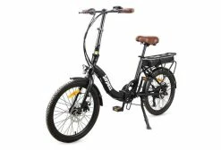 Vélo Electrique SURPASS 20 » Noir 6 Vitesses Pliant Batterie 10 Ah