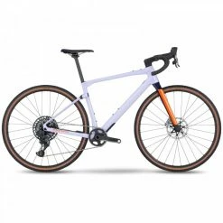 BMC URS 01 ONE – Vélo Gravel En Carbone – 2023 – Lavender Haze / Orange