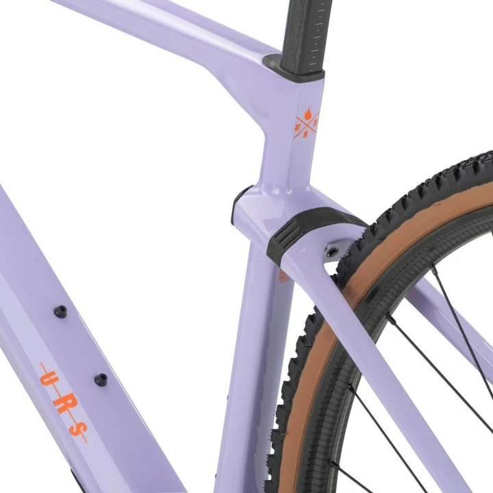 BMC URS 01 ONE – Vélo Gravel En Carbone – 2023 – Lavender Haze / Orange 4 BMC URS 01 ONE – Vélo Gravel En Carbone – 2023 – Lavender Haze / Orange – Image 4