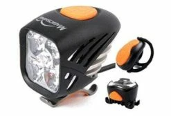 ÉCLAIRAGE AVANT ET ARRIÈRE MAGICSHINE MJ906 NOIR-ORANGE