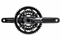 PÉDALIER SRAM X5 GXP 44/32/22 9V NOIR (SANS BOÎTIER)