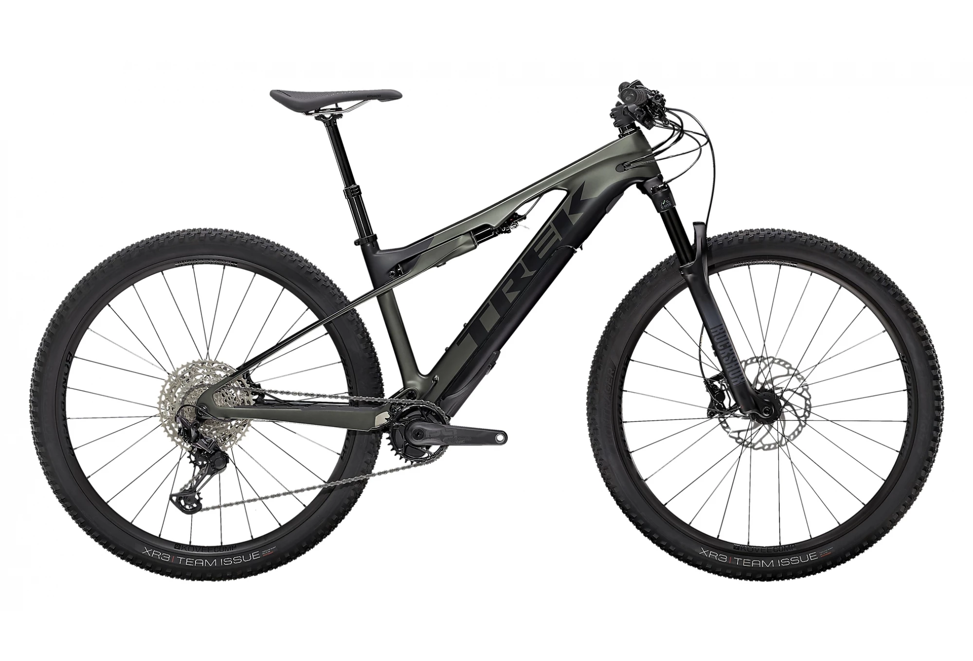 VTT Electrique Tout-Suspendu Trek E-Caliber 9.6 29 » Shimano Deore 12V Satin Lithium Grey/Trek Black 2021 1 VTT Electrique Tout-Suspendu Trek E-Caliber 9.6 29 » Shimano Deore 12V Satin Lithium Grey/Trek Black 2021