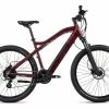 VTT Semi Rigide électrique 27,5 » Adore Enforce Rouge 250 Watt Li-Ion 36V/14 Ah/504 24 Vitesses